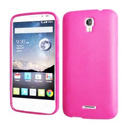 Alcatel One Touch Pop Astro 5042T TPU Gel Soft Case (Hot Pink)